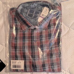 NWT Tommy Bahama Multicolor Plaid Button-Down Shirt Never Opened